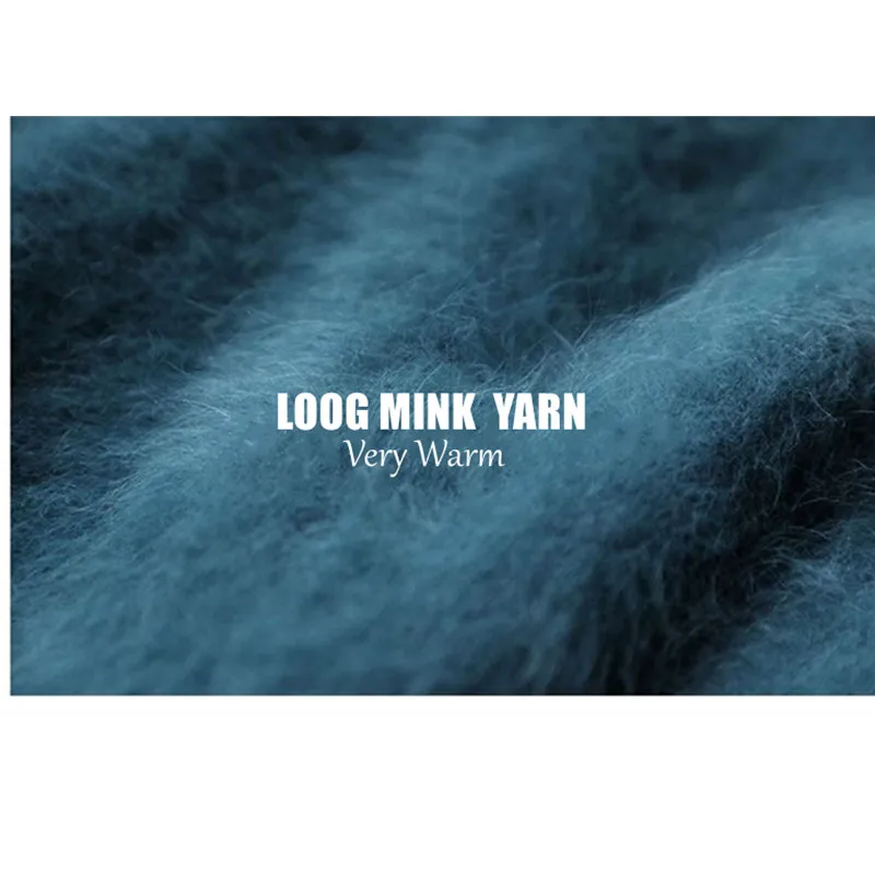 5set* 50g+20g Partner / Set Super High Quality Long Mink Yarn DIY Knitting For Woman Sweater Baby Scarf Hat пряжа Yarn - Image 6