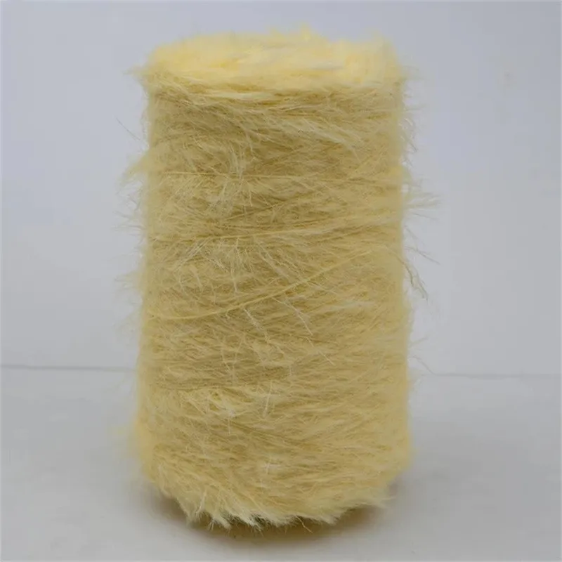 500g 2500 m 2cM Imitation Rabbit Mink hair nylon yarn DIY knitted winter warm Sweater Hat Doll scarf пряжа Yarn