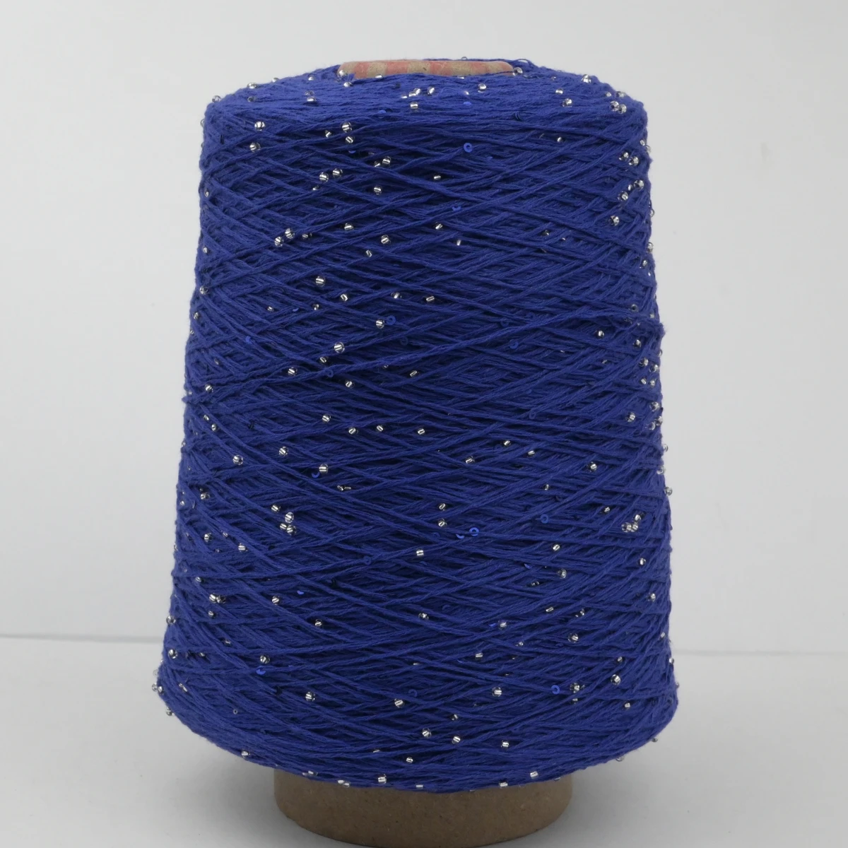 500g 2100M 2mm Sequin & Bead cotton yarn DIY Knitted decoration Hand crochet KNITTING YARN - Image 6