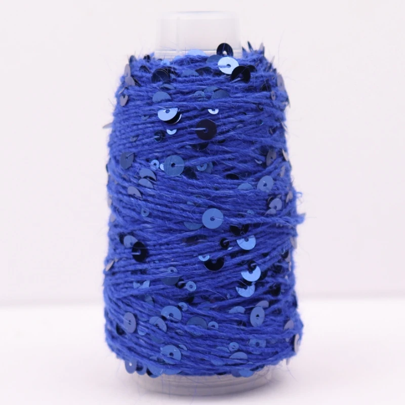 пряжа 500g 1100M Plush Angora rabbit hair Yarn 3mm+6mm Sequins DIY knitting Christmas Sweater Hat Scarf Decoration Wool Yarn - Image 5