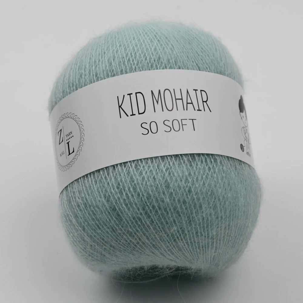 50g 640 meters South Africa Kid Silk mohair Yarn For Hand knitted Thin Sweater knit shirt DIY Knitting Yarn