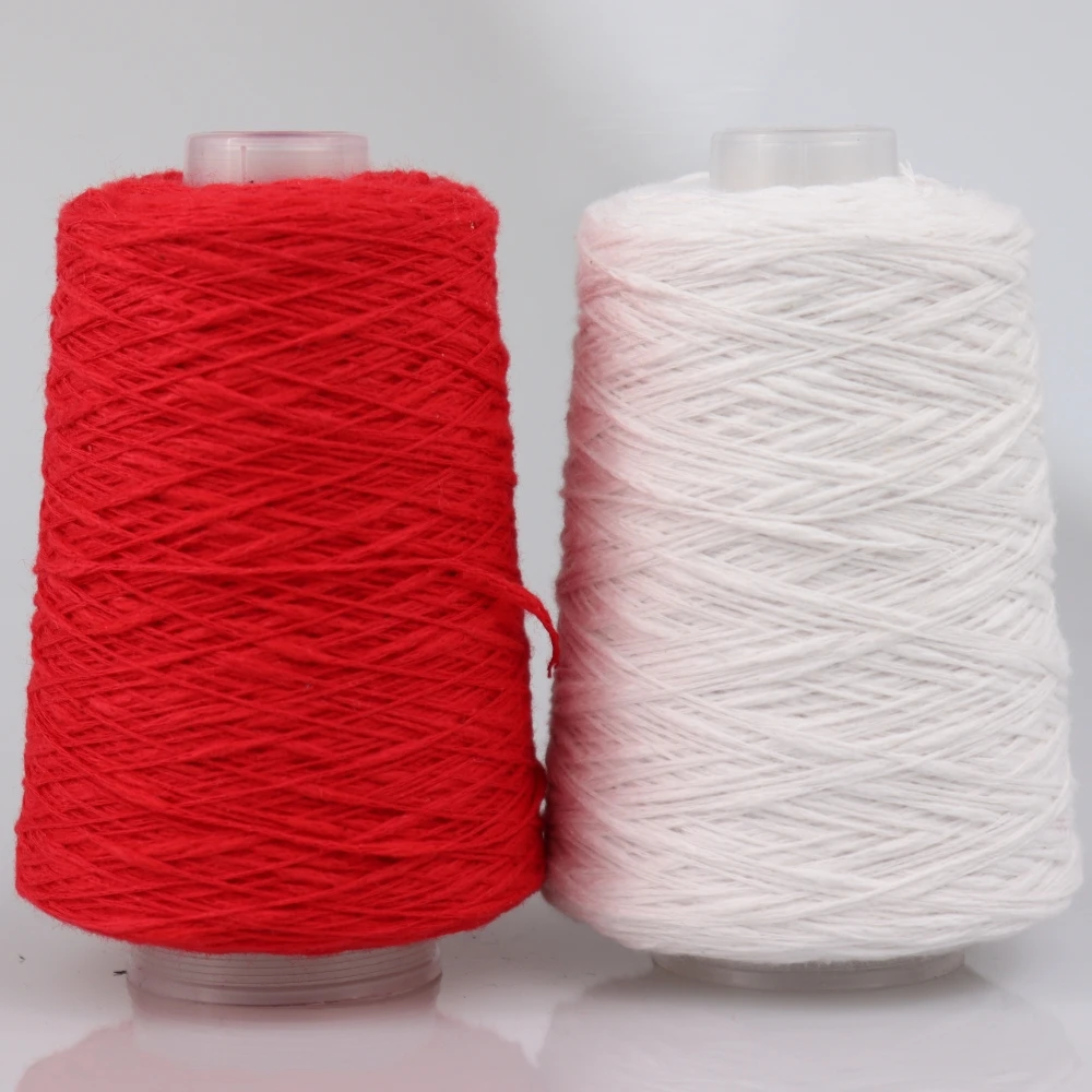 300g 1650m 100% Cotton Sausage Big Belly Yarn Handwoven - Image 2