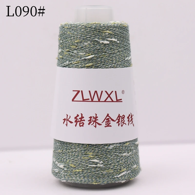 50g About 500 -1000 meters Lurex Water bead DIY Knitting Accessories Knot Yarn Handmade crochet sweater woolen toys пряжа - Image 4