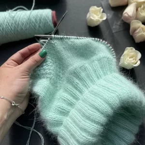 50g Angora 60 Rabbit 16s/2 Plush Cashmere Mink Yarn Quality DIY Hand KNITTING YARN Winter Warm Soft Sweater Hat Socks пряжа