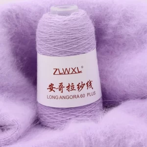 New 100g Angora 60 Rabbit 16s/2 Plush Cashmere Mink Yarn Quality DIY Hand KNITTING YARN Winter Warm Soft Sweater Hat пряжа