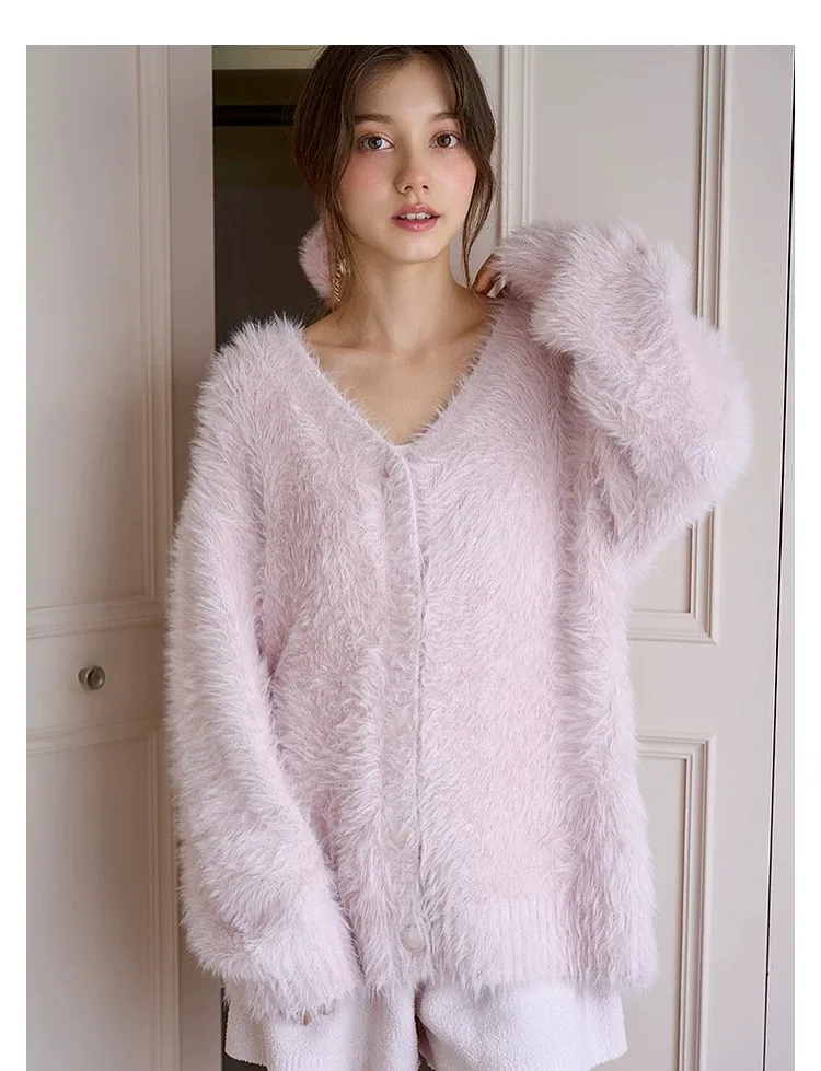 500g 3500 metre 1CM Imitation Rabbit Mink hair nylon yarn DIY Hand knitted winter warm Sweater Hat Doll scarf пряжа Yarn - Image 6