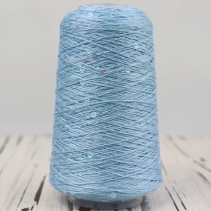 New Colour 100g 3mm Sequin cotton yarn Especially sturdy yarn пряжа DIY Knitted Hand crochet KNITTING