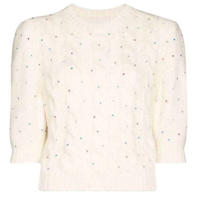 3mm Sequins 300g 600M Plush Angora rabbit hair Yarn пряжа DIY knitting Christmas Sweater Hat Scarf Decoration Wool Yarn - Image 4